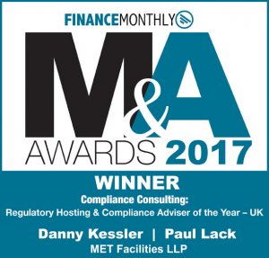 Met Facilities Finance Monthly Awards 2017 Compliance Consulting